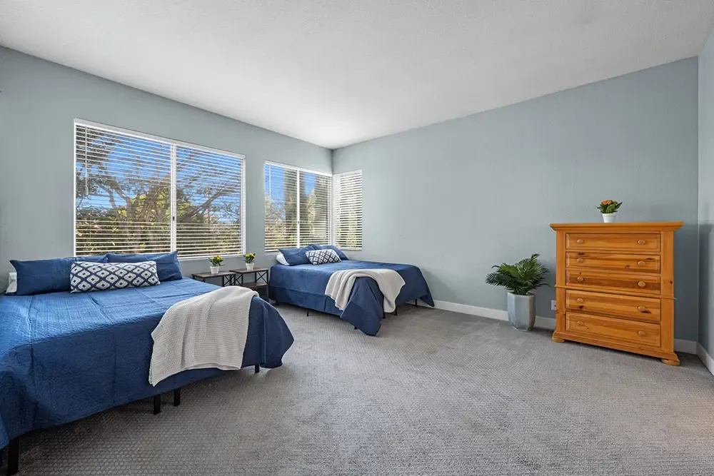 Bedroom in a Wings residential home